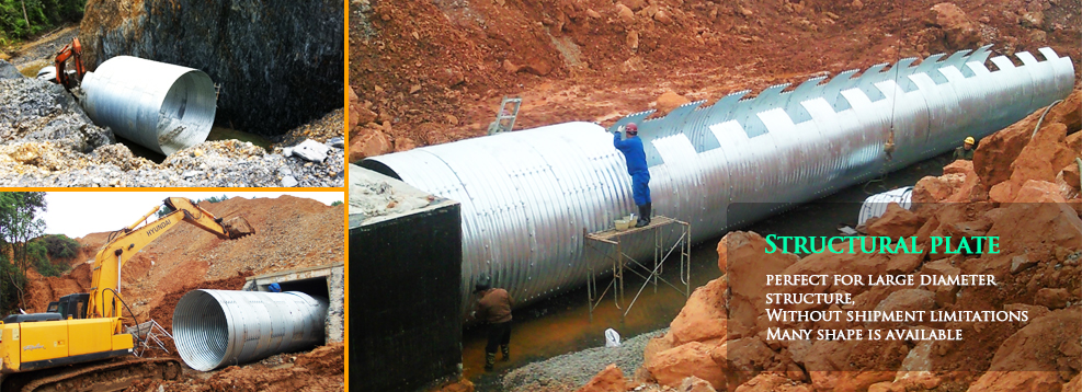Culvert  Pipe （Structural plate）